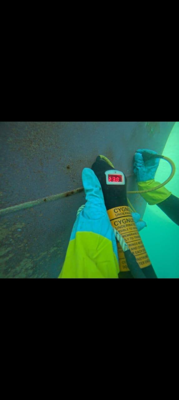 Professional hull inspection services by Almancy Commercial Diving