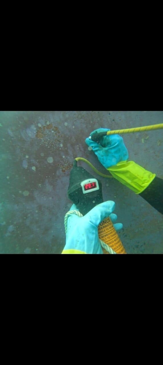 Professional pipeline inspection services by Almancy Commercial Diving